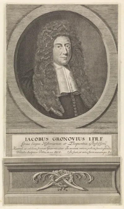 Portret van Jacob Gronovius