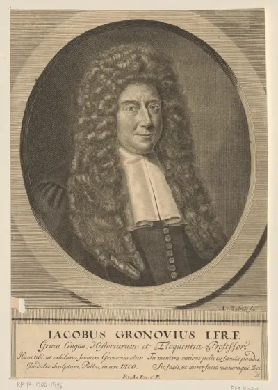Portret van Jacob Gronovius