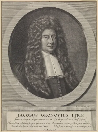 Portret van Jacob Gronovius