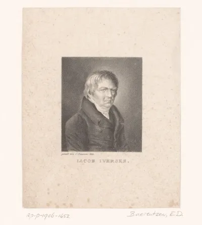 Portret van Jacob Iversen