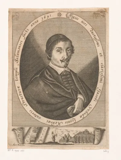 Portret van Jacob Jehuda Leon