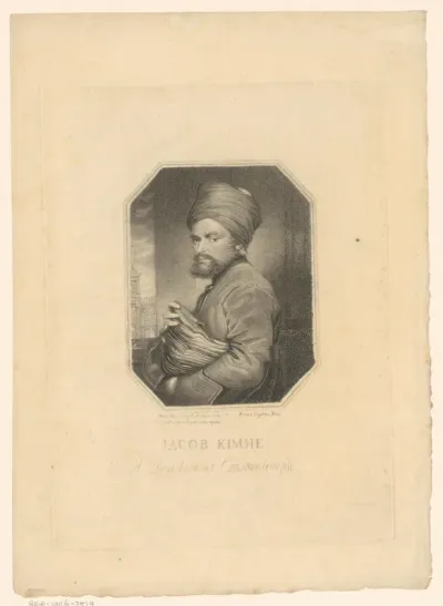 Portret van Jacob Kimhi