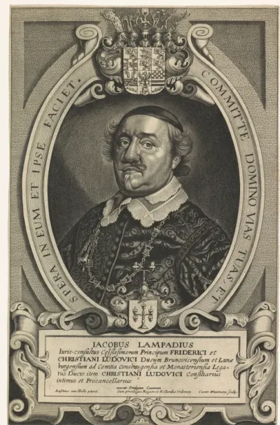 Portret van Jacob Lampadius