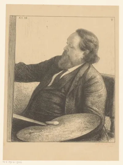 Portret van Jacob Maris