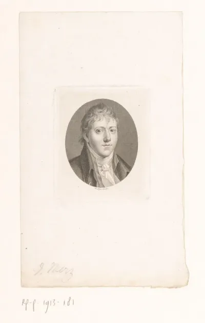 Portret van Jacob Merz