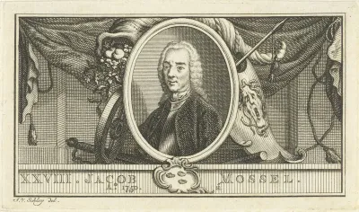 Portret van Jacob Mossel