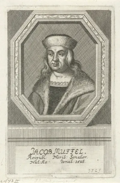 Portret van Jacob Muffel