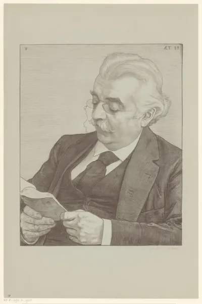 Portret van Jacob Nicolaas van Hall