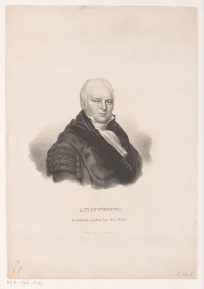 Portret van Jacob Nieuwenhuis