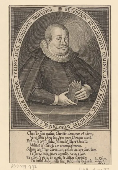Portret van Jacob Reihing
