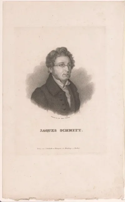 Portret van Jacob Schmitt