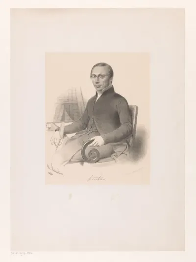 Portret van Jacob Tichler