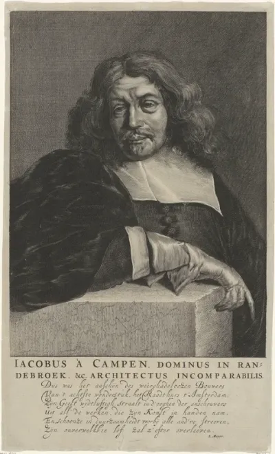 Portret van Jacob van Campen