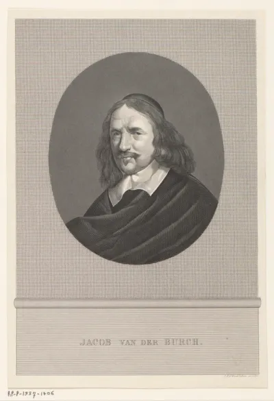 Portret van Jacob van den Burgh