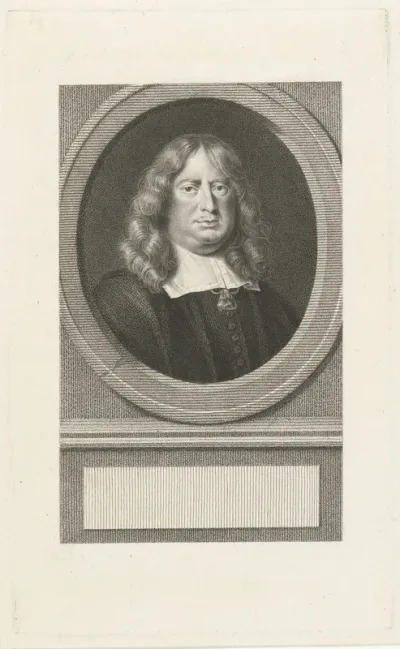 Portret van Jacob van der Togt burgermeester van Gouda