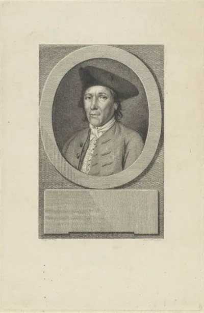 Portret van Jacob van Dyk