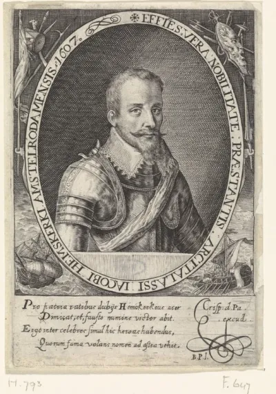 Portret van Jacob van Heemskerck