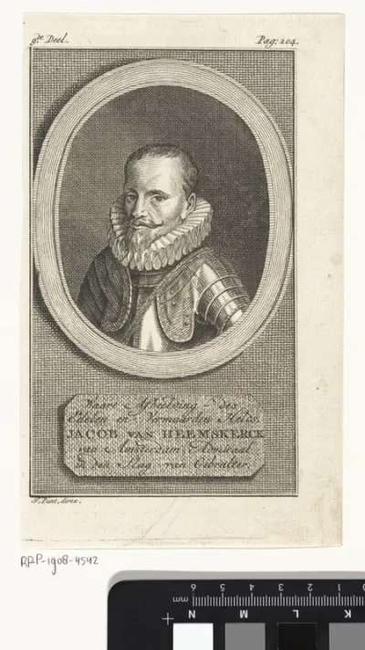 Portret van Jacob van Heemskerck