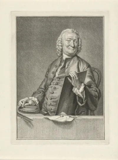 Portret van Jacob van Houbraken