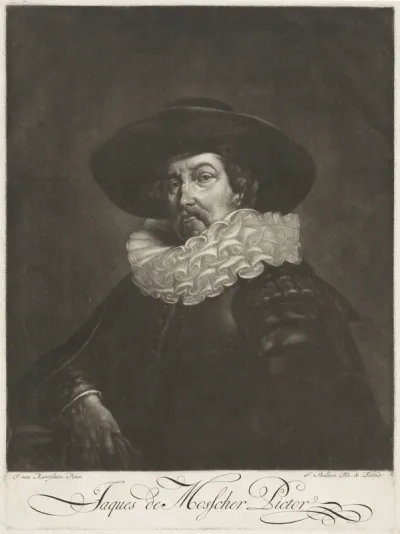 Portret van Jacob van Mosscher