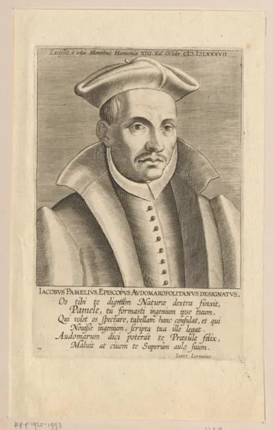 Portret van Jacob van Pamele