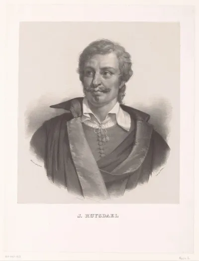 Portret van Jacob van Ruysdael