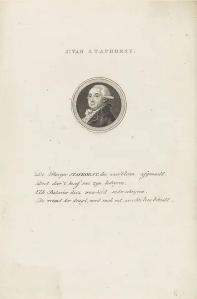 Portret van Jacob van Staphorst
