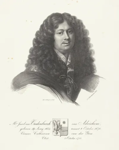Portret van Jacob van Vredenburch van Adrichem