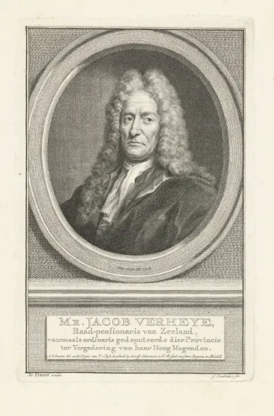 Portret van Jacob Verheije