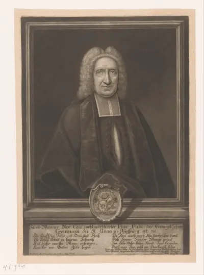 Portret van Jacob Wanner