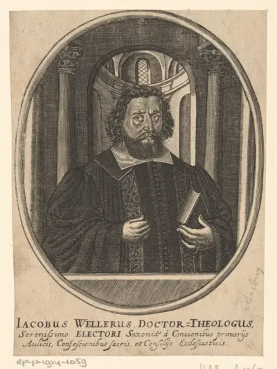 Portret van Jacob Weller