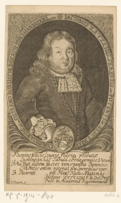 Portret van Jacob Zetzke