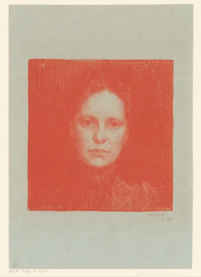Portret van Jacoba des Amorie van der Hoeven