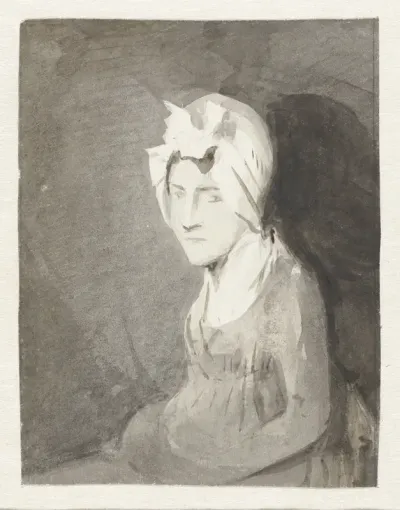 Portret van Jacoba Petronella Nevis van Schooten