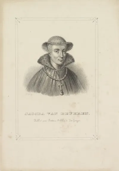Portret van Jacoba van Beieren