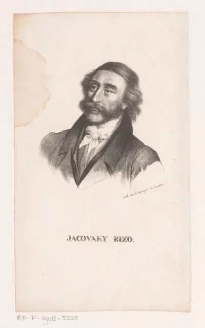 Portret van Jacobatsky Rizzo Neroulos