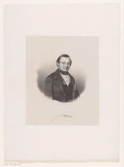 Portret van Jacobus Arnoldus Mutsaers