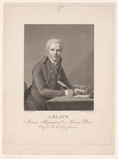 Portret van Jacobus Blauw