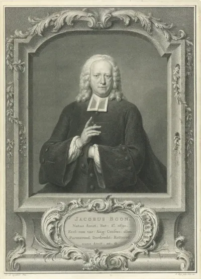 Portret van Jacobus Boon