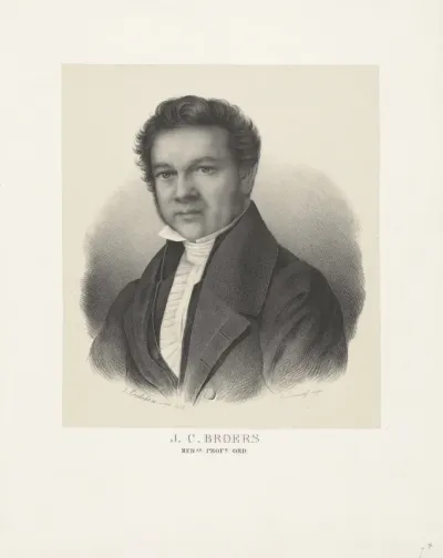 Portret van Jacobus Cornelis Broers
