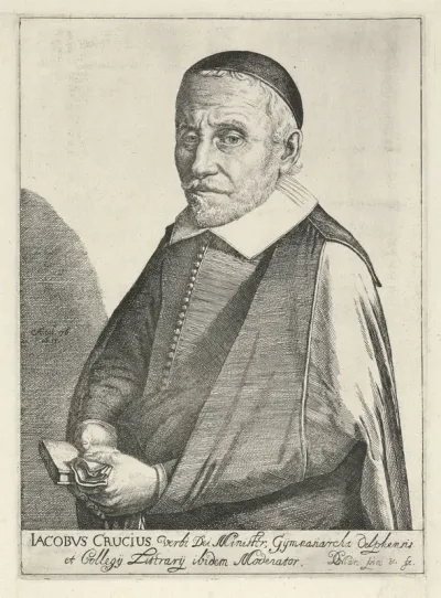 Portret van Jacobus Crucius