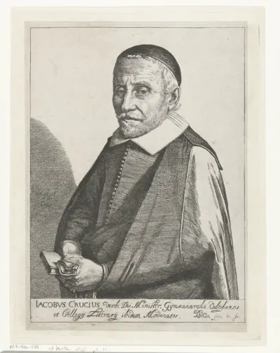 Portret van Jacobus Crucius