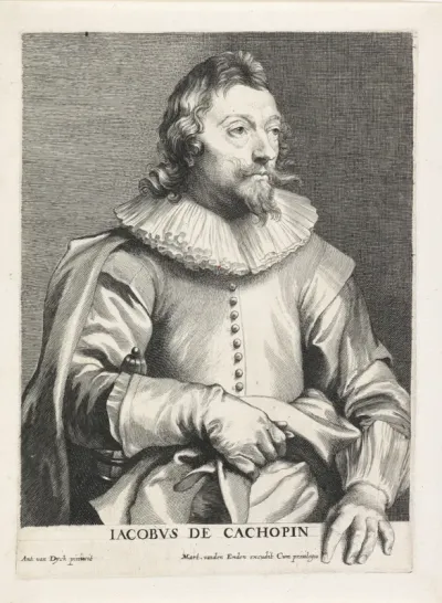 Portret van Jacobus de Cachiopin
