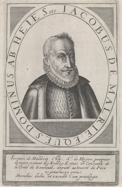 Portret van Jacobus de Maldery