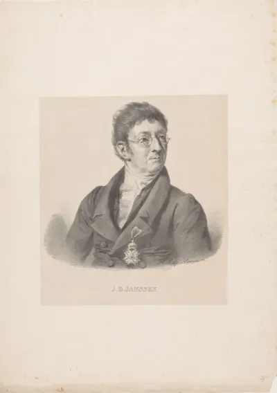Portret van Jacobus Didericus Janssen
