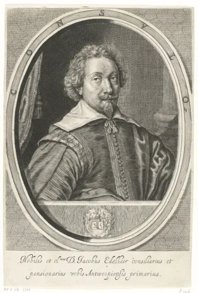 Portret van Jacobus Edelheer