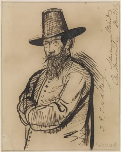 Portret van Jacobus Everardus Josephus van den Berg