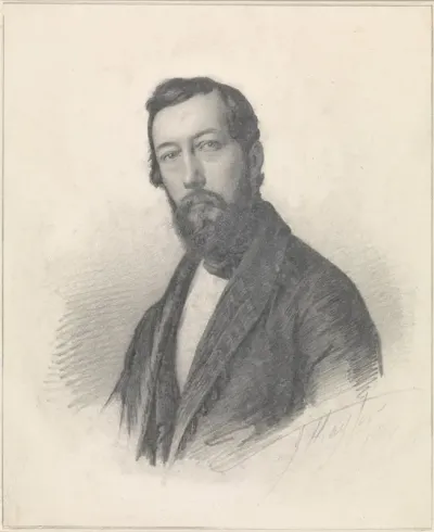 Portret van Jacobus Everardus Josephus van den Berg