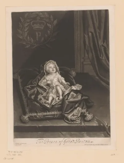 Portret van Jacobus Frans Eduard Stuart