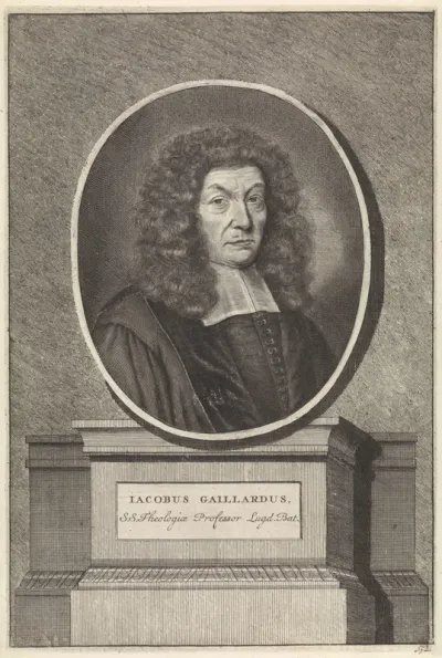 Portret van Jacobus Gaillardus